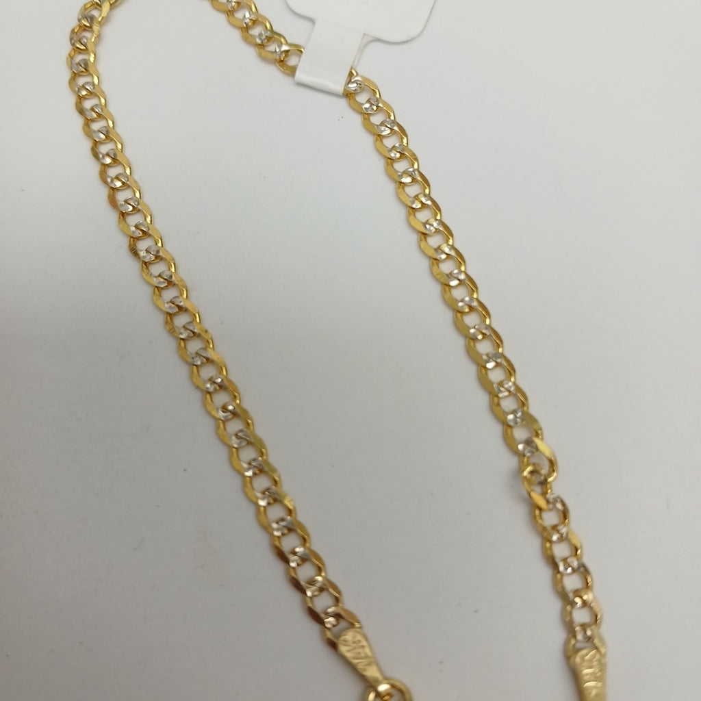 PULSERA BARBADA RODIO 3.2G 18 CM (NUEVO)