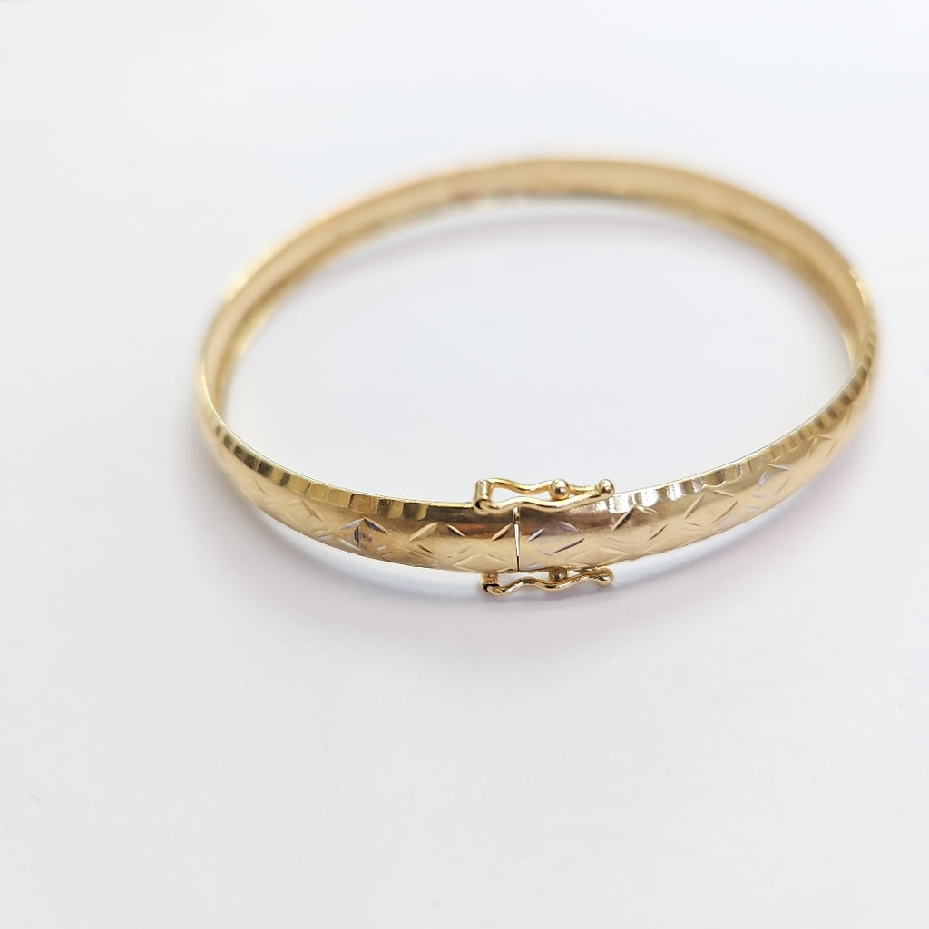 PULSERA RIGIDA ORO 14 K 6,00 GRMS (SEMINUEVO)