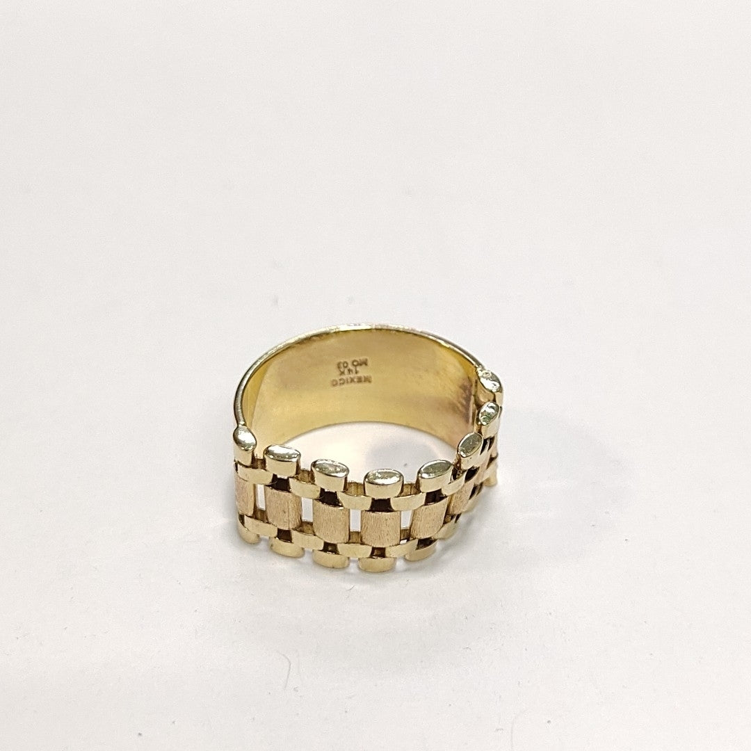 ANILLO ORO 14 K 6.1 GRMS (SEMINUEVO)