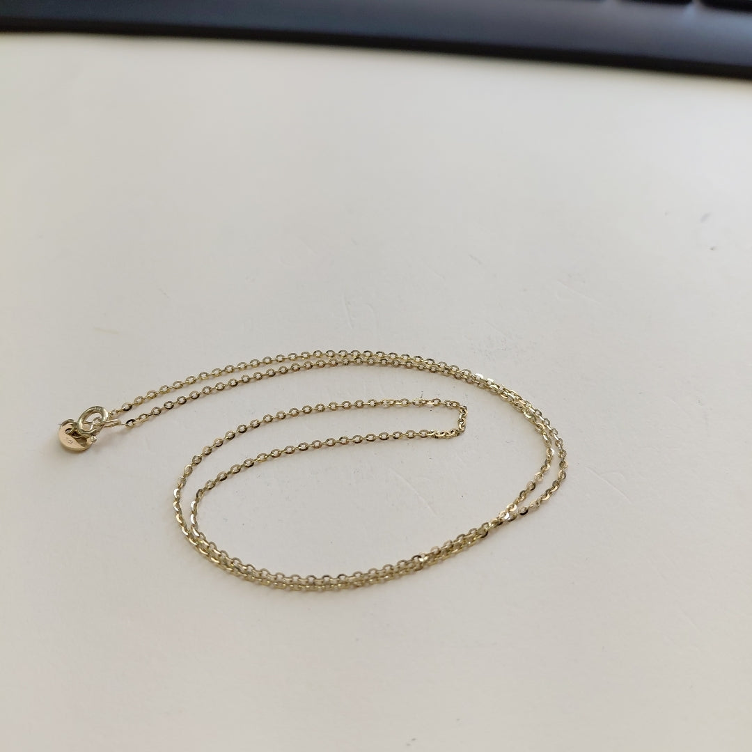 CADENA ORO 10 K 0.9 GRMS (SEMINUEVO)