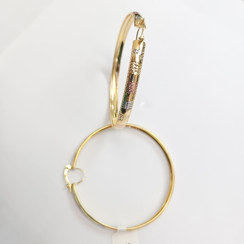 ARRACADAS PAR ORO 14 K 7,70 GRMS (SEMINUEVO)