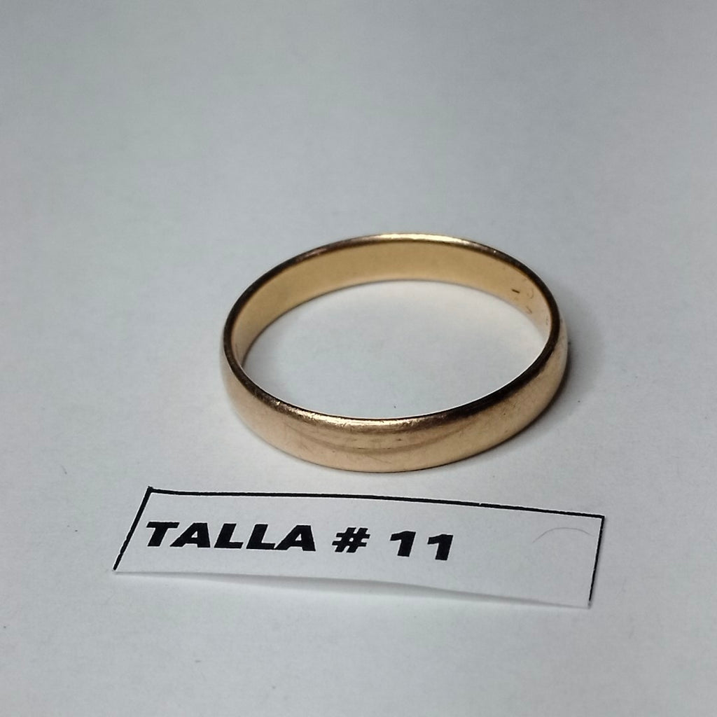 ARGOLLA ORO 14 K 3.3 GRMS (SEMINUEVO)
