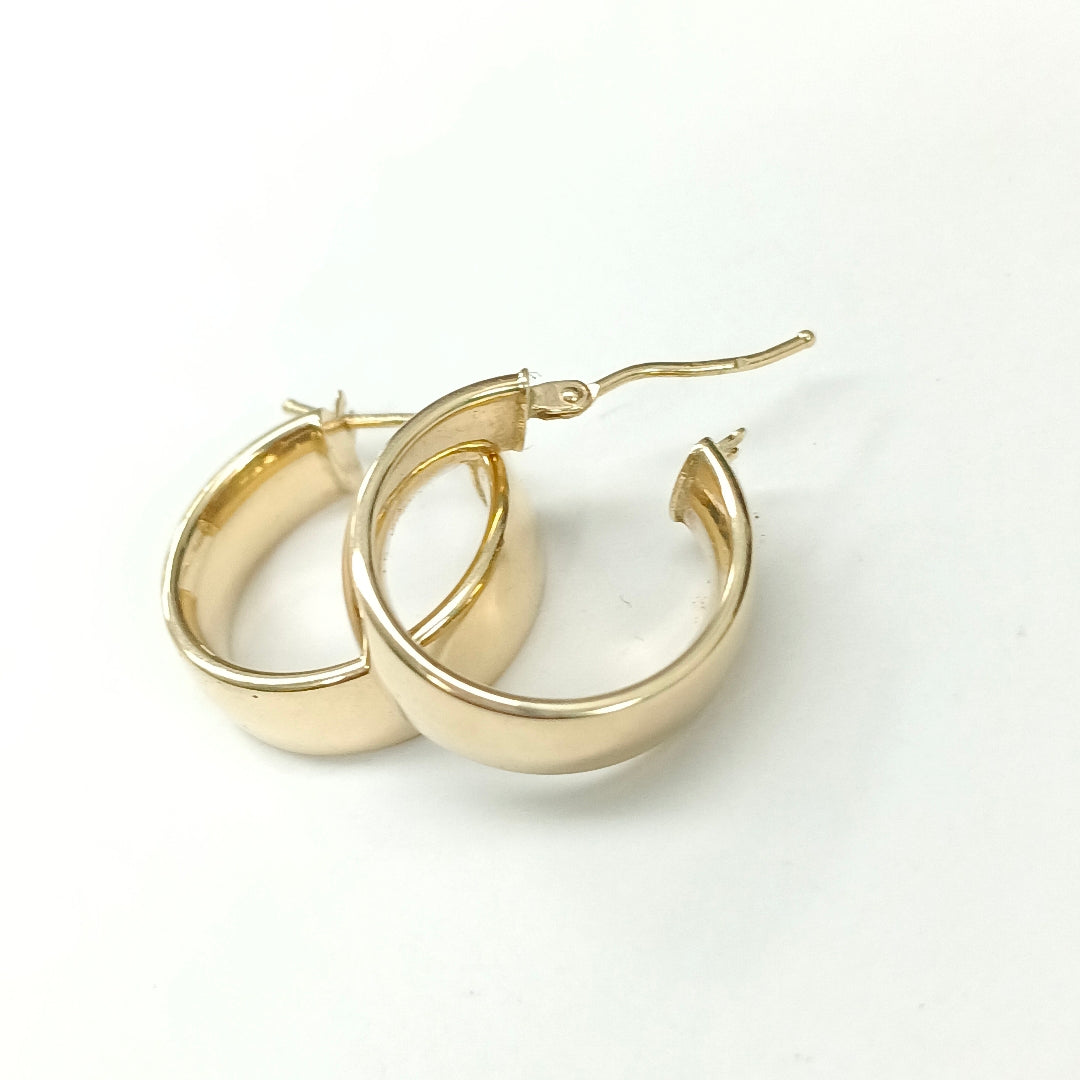 ARRACADAS PAR ORO 14 K 1,80 GRMS (SEMINUEVO)