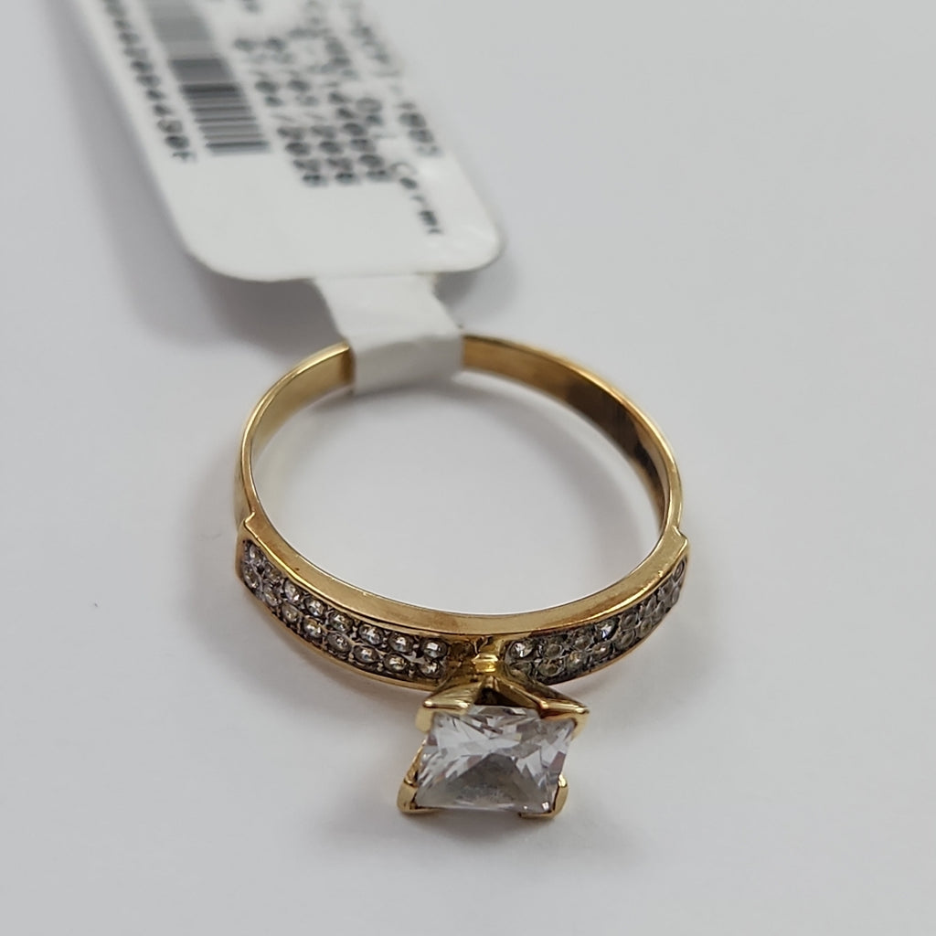 SOLITARIO ORO 14 K 1.9 GRMS (SEMINUEVO)