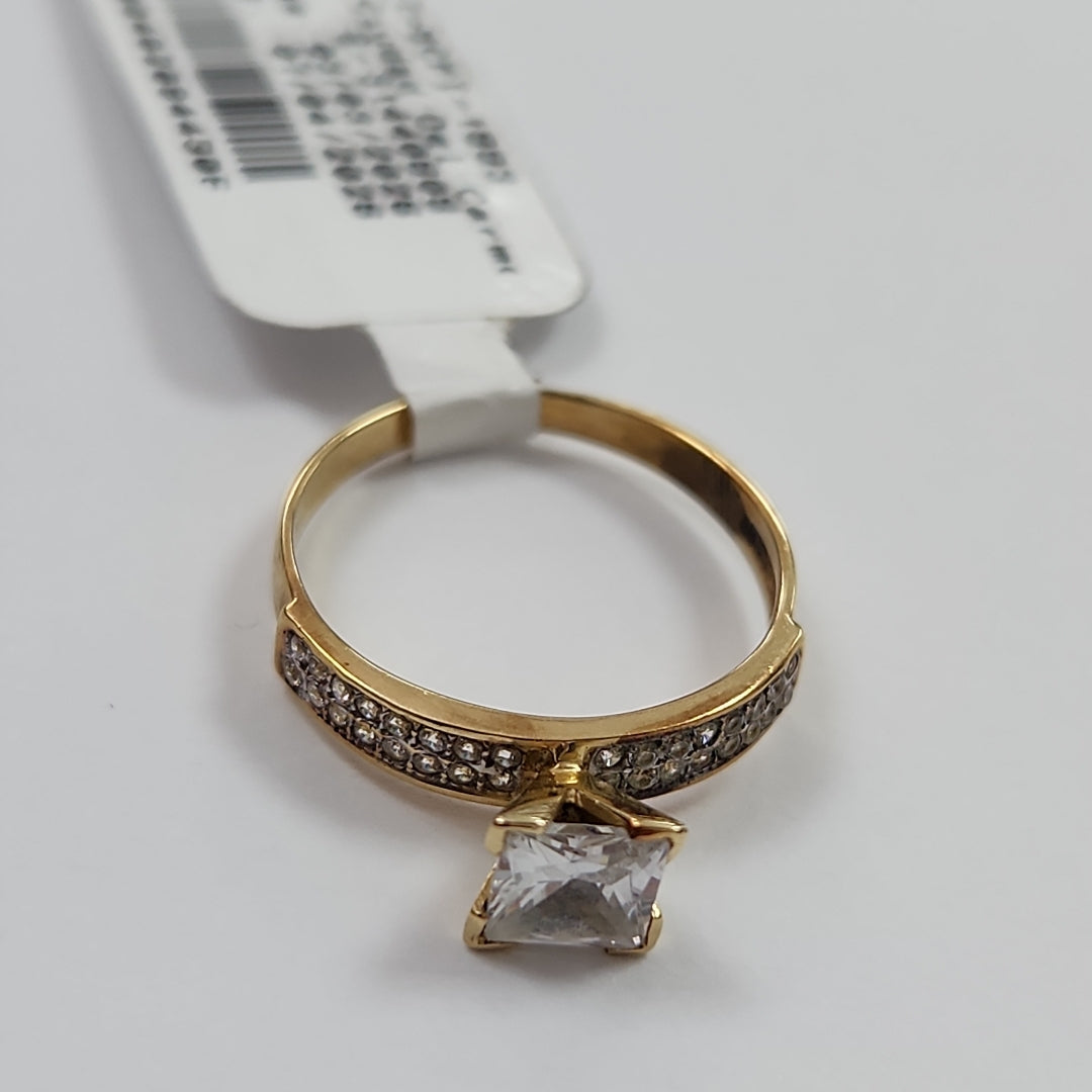 SOLITARIO ORO 14 K 1.9 GRMS (SEMINUEVO)