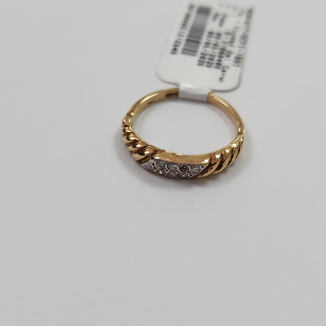 ANILLO ORO 14 K 2,50 GRMS (SEMINUEVO)