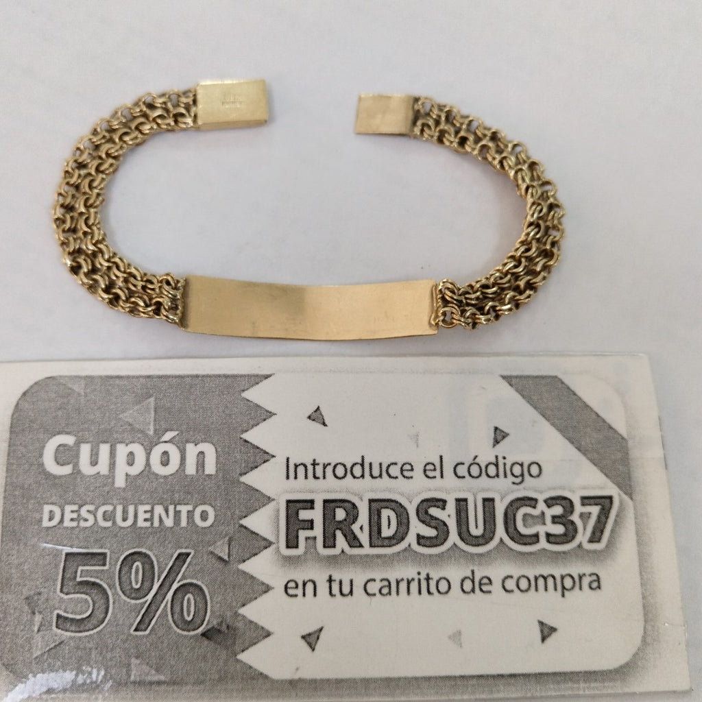 PULSERA ORO 10 K 13.3 GRMS (SEMINUEVO)