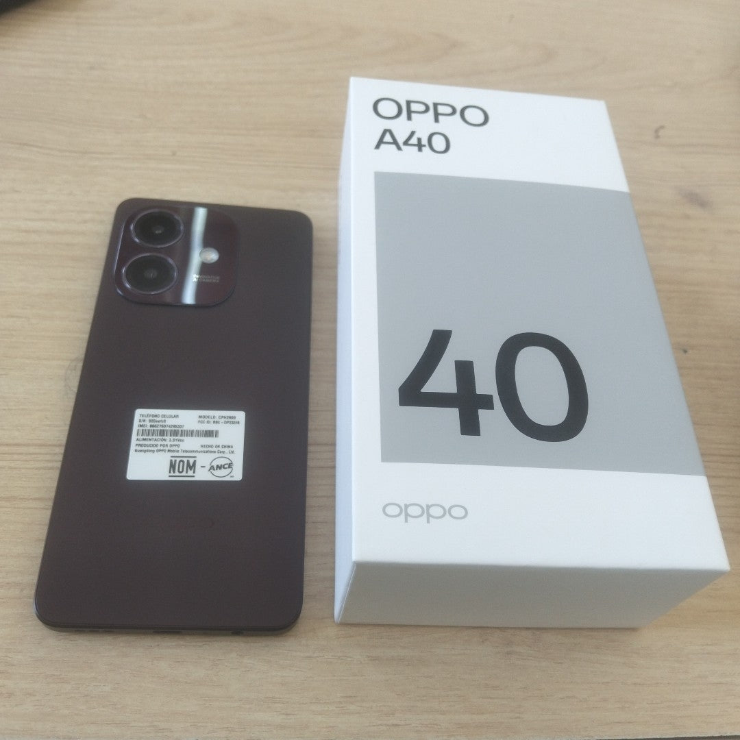 CELULAR OPPO A40 CPH2669 (2024) 256 GB 4 GB RAM (SEMINUEVO)