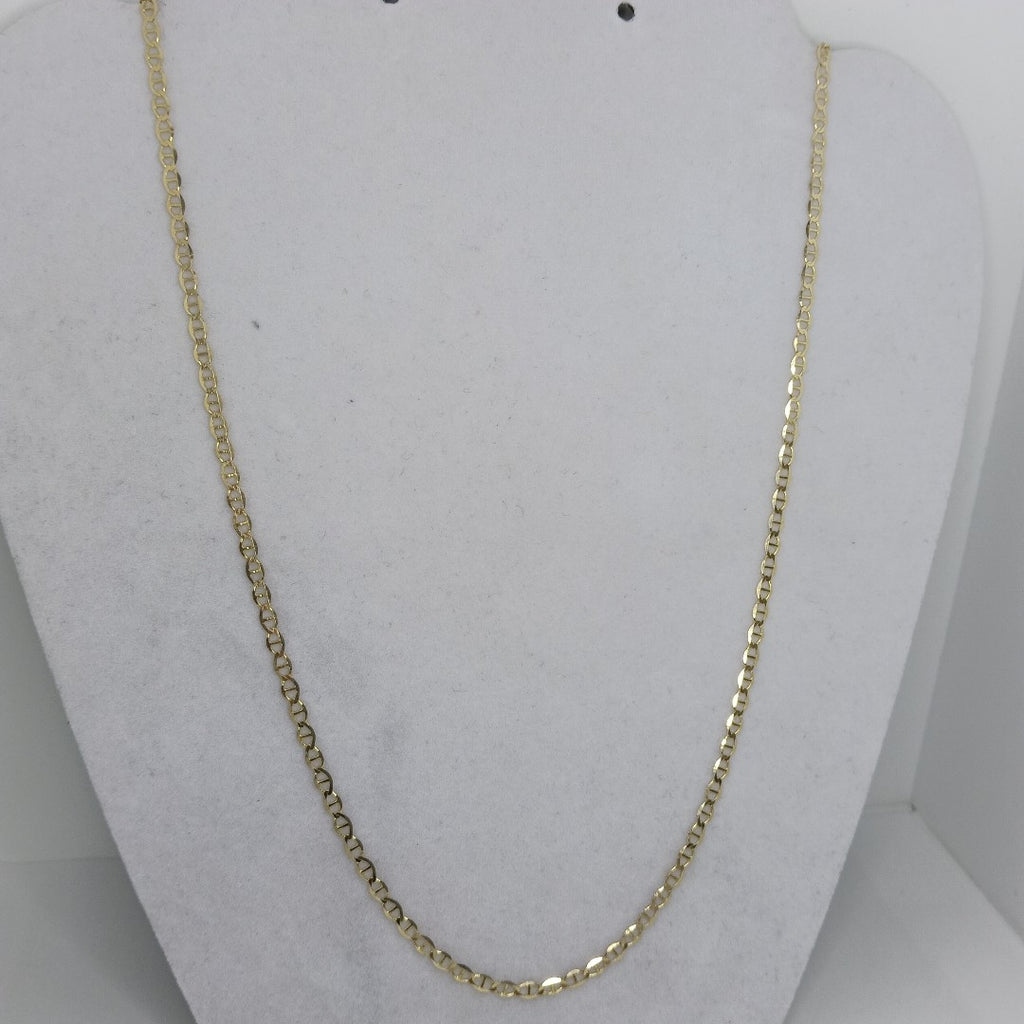 CADENAS TEJIDO GUCHI ORO 10K 60 CM 4.4 GR (NUEVO)