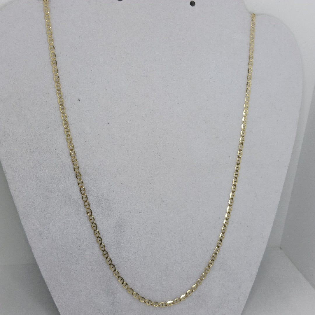 CADENAS TEJIDO GUCHI ORO 10K 60 CM 4.4 GR (NUEVO)