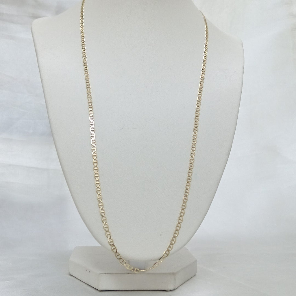 CADENAS TEJIDO GUCHI ORO 10K 60 CM 4.2 GR (NUEVO)