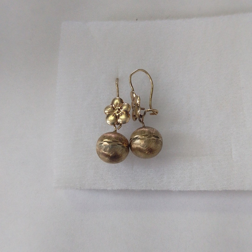 ARETES PAR ORO 10 K 2.1 GRMS (SEMINUEVO)