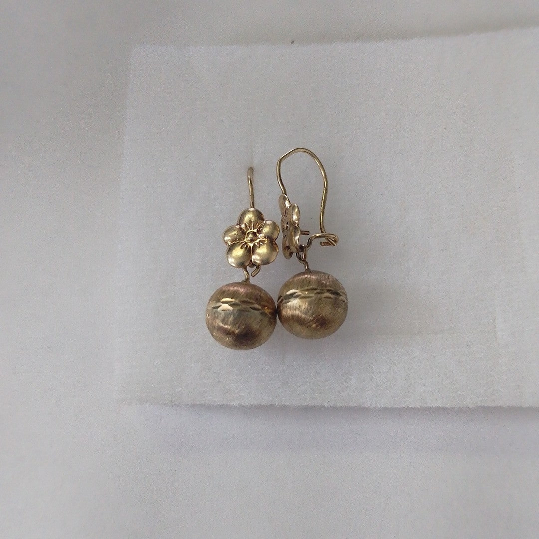 ARETES PAR ORO 10 K 2.1 GRMS (SEMINUEVO)
