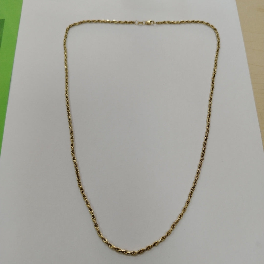 CADENA ORO 10 K 9.8 GRMS (SEMINUEVO)