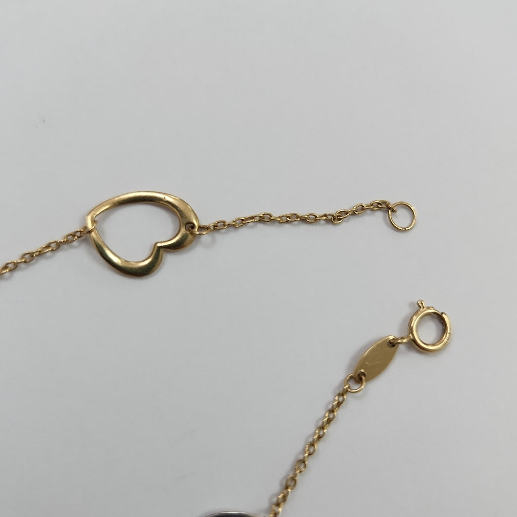 PULSERA ORO, ORO PLATINO 14 K 1.7 GRMS (SEMINUEVO)