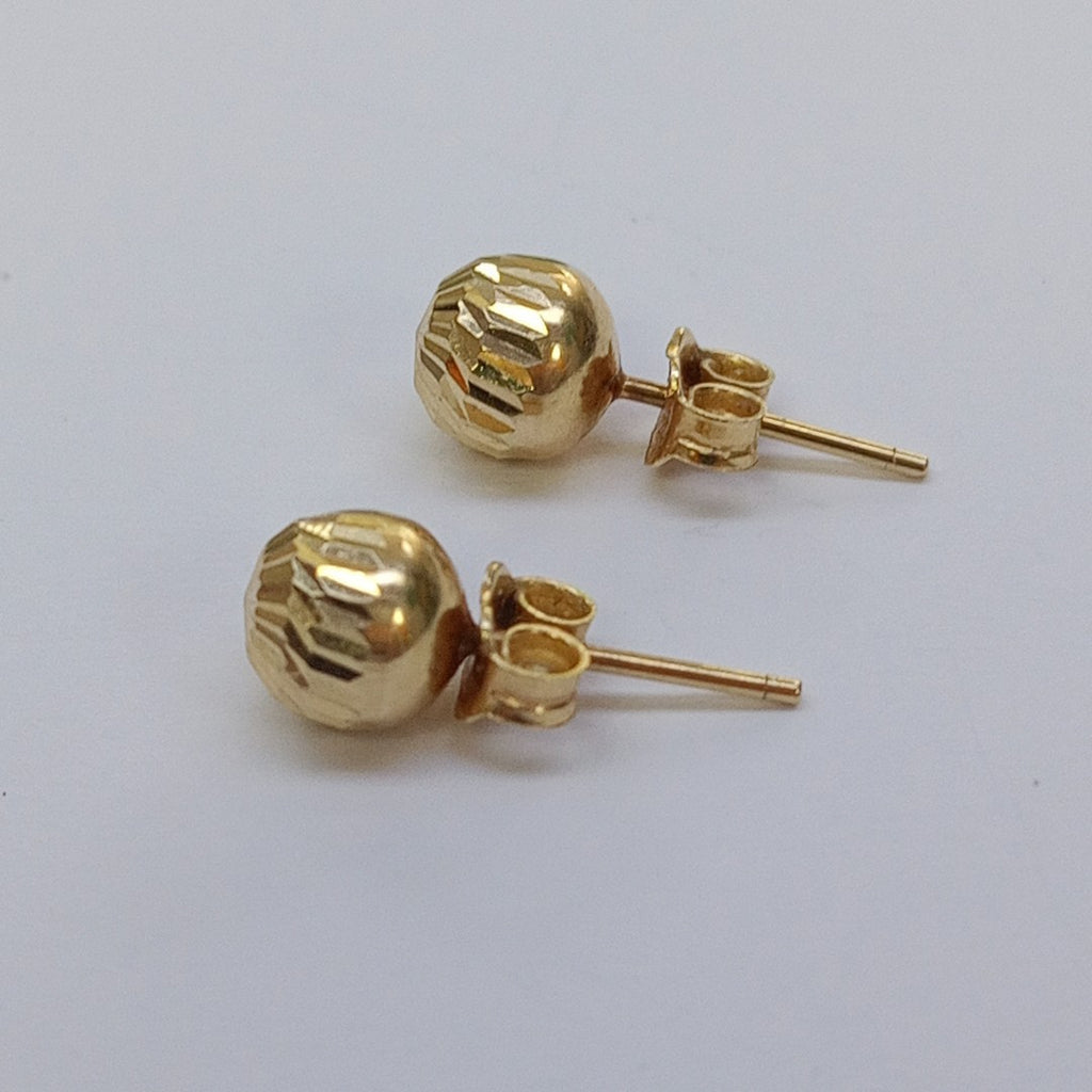 BROQUELES PAR ORO 14 K 1,30 GRMS (SEMINUEVO)