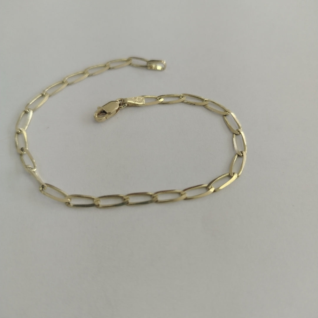 PULSERA TEJIDO ESLABONES 2.6G 18 CM (NUEVO)