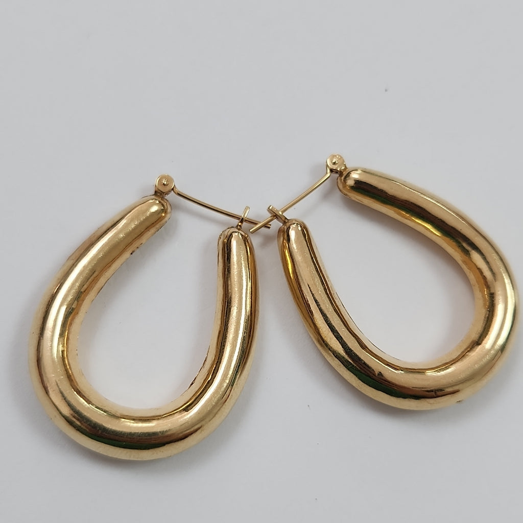 ARRACADAS PAR ORO 14 K 5,30 GRMS (SEMINUEVO)