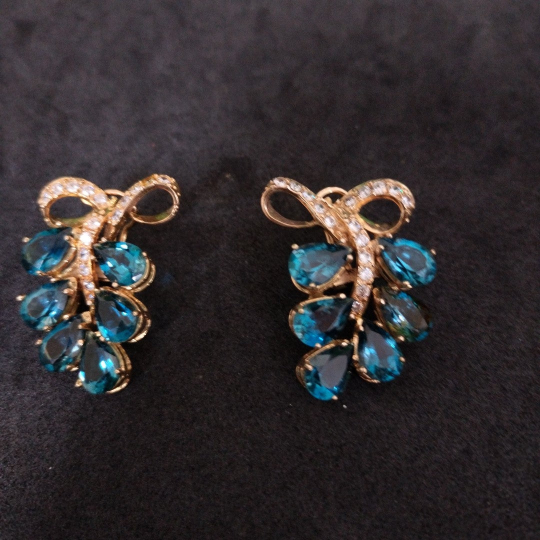 ARETES PAR ORO 12 K 15.4 GRMS (SEMINUEVO)