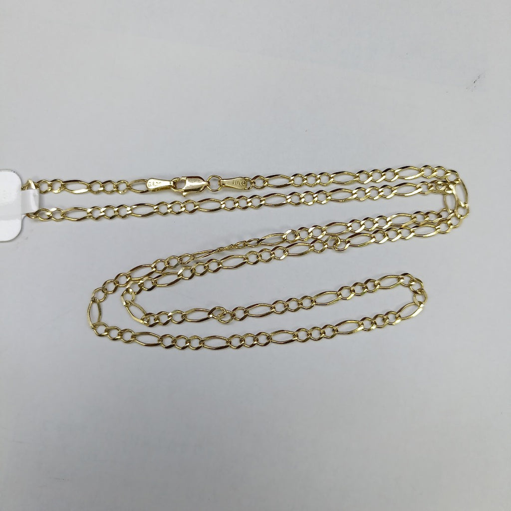 CADENAS TEJIDO 3X1 ORO 10K 50 CM 4.1 GR (NUEVO)