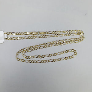 CADENAS TEJIDO 3X1 ORO 10K 50 CM 4.1 GR (NUEVO)