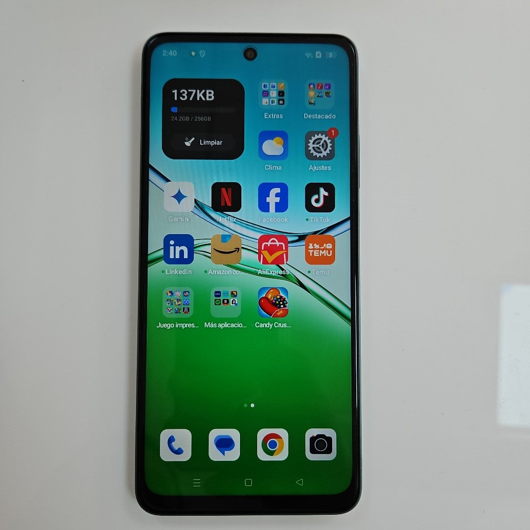 CELULAR OPPO A5 CPH2727 (2025) 256 GB 4 GB RAM (SEMINUEVO)