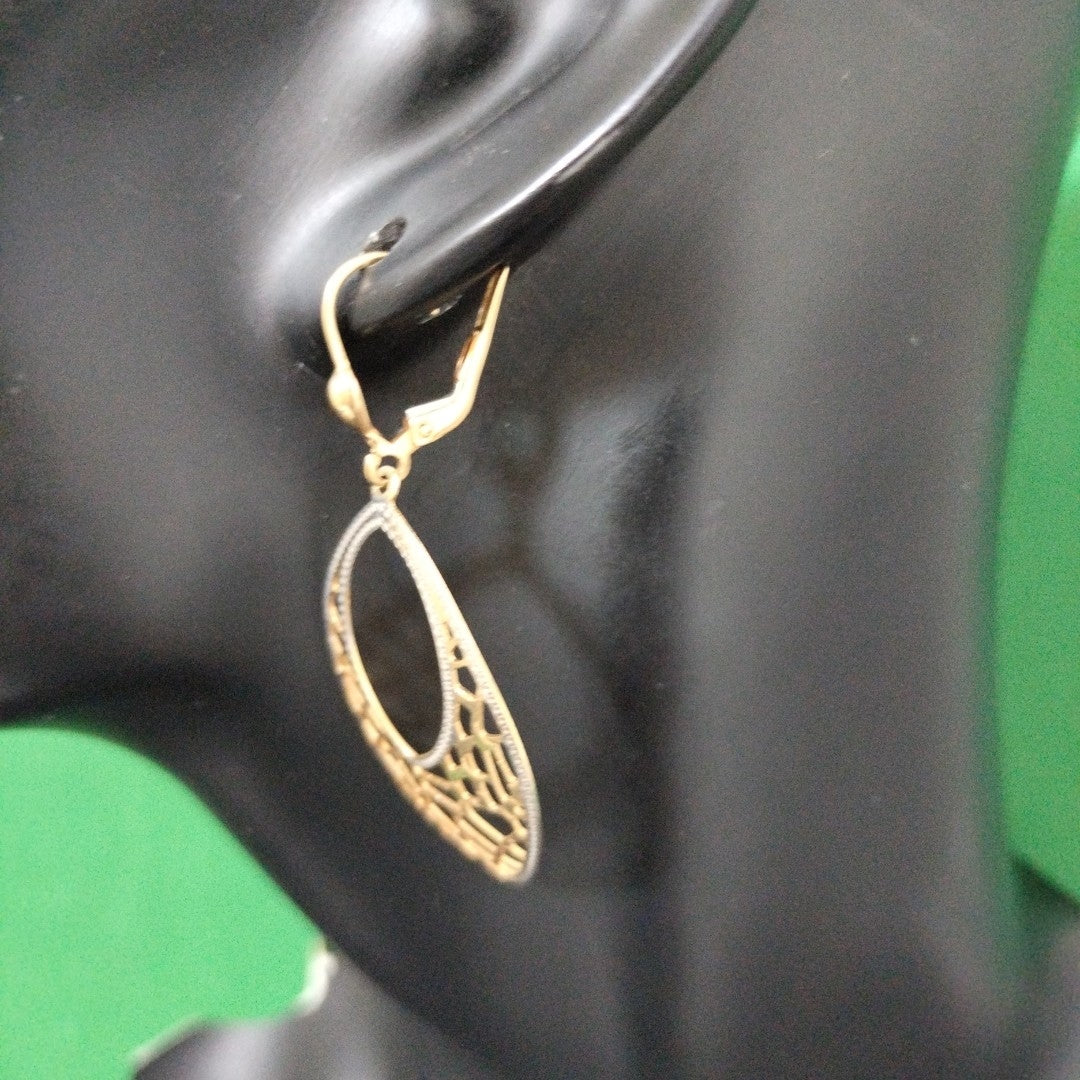 ARETES PAR ORO 14 K 3,50 GRMS (SEMINUEVO)