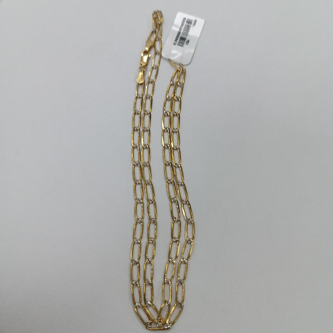 CADENA TEJIDO ESLABONES 11.1G 55 CM (NUEVO)