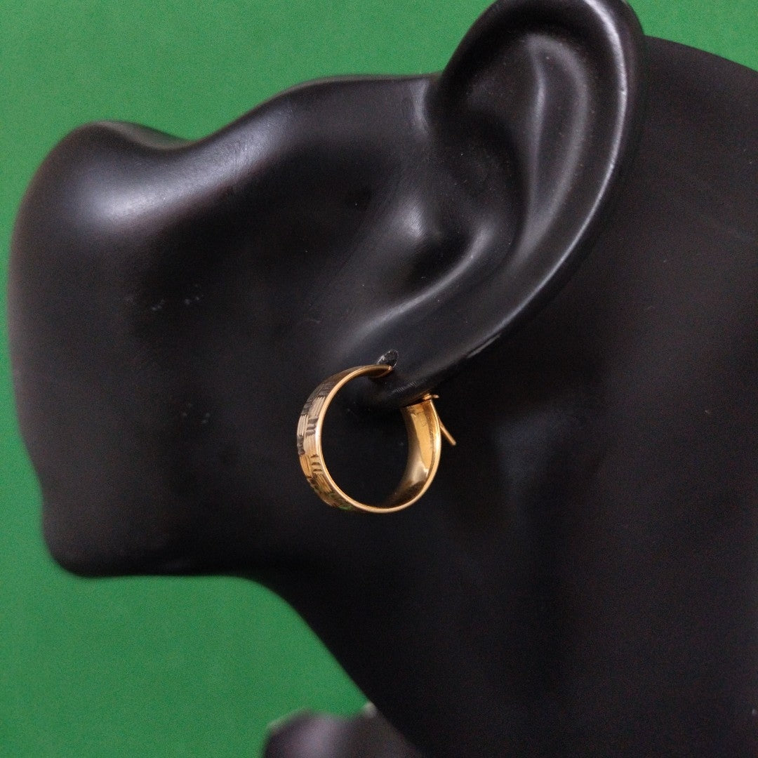 ARETES PAR ORO 10 K 2,10 GRMS (SEMINUEVO)