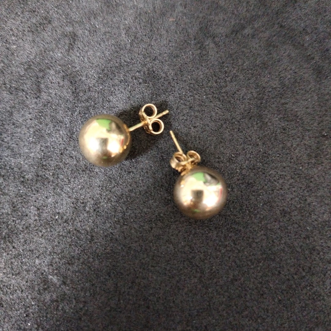 BROQUELES PAR ORO 14 K 1,50 GRMS (SEMINUEVO)