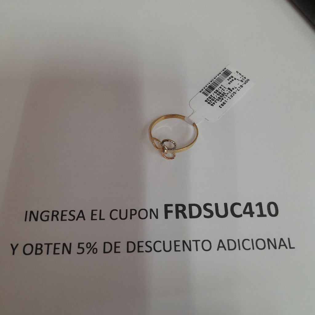 ANILLITO ORO 14 K 1.3 GRMS (SEMINUEVO)
