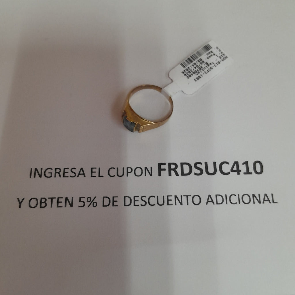 ANILLITO ORO 10 K 3.3 GRMS (SEMINUEVO)