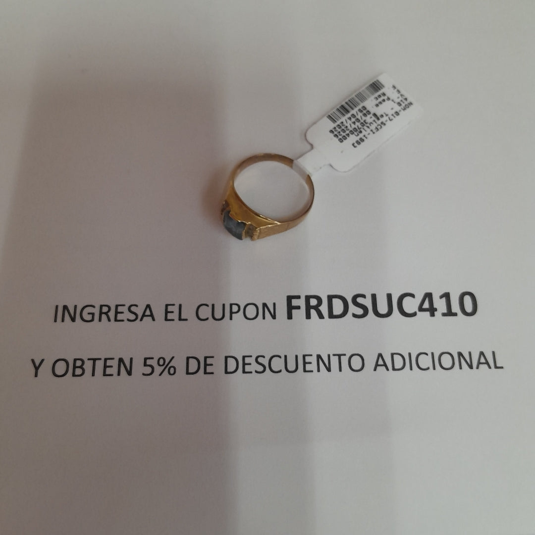 ANILLITO ORO 10 K 3.3 GRMS (SEMINUEVO)