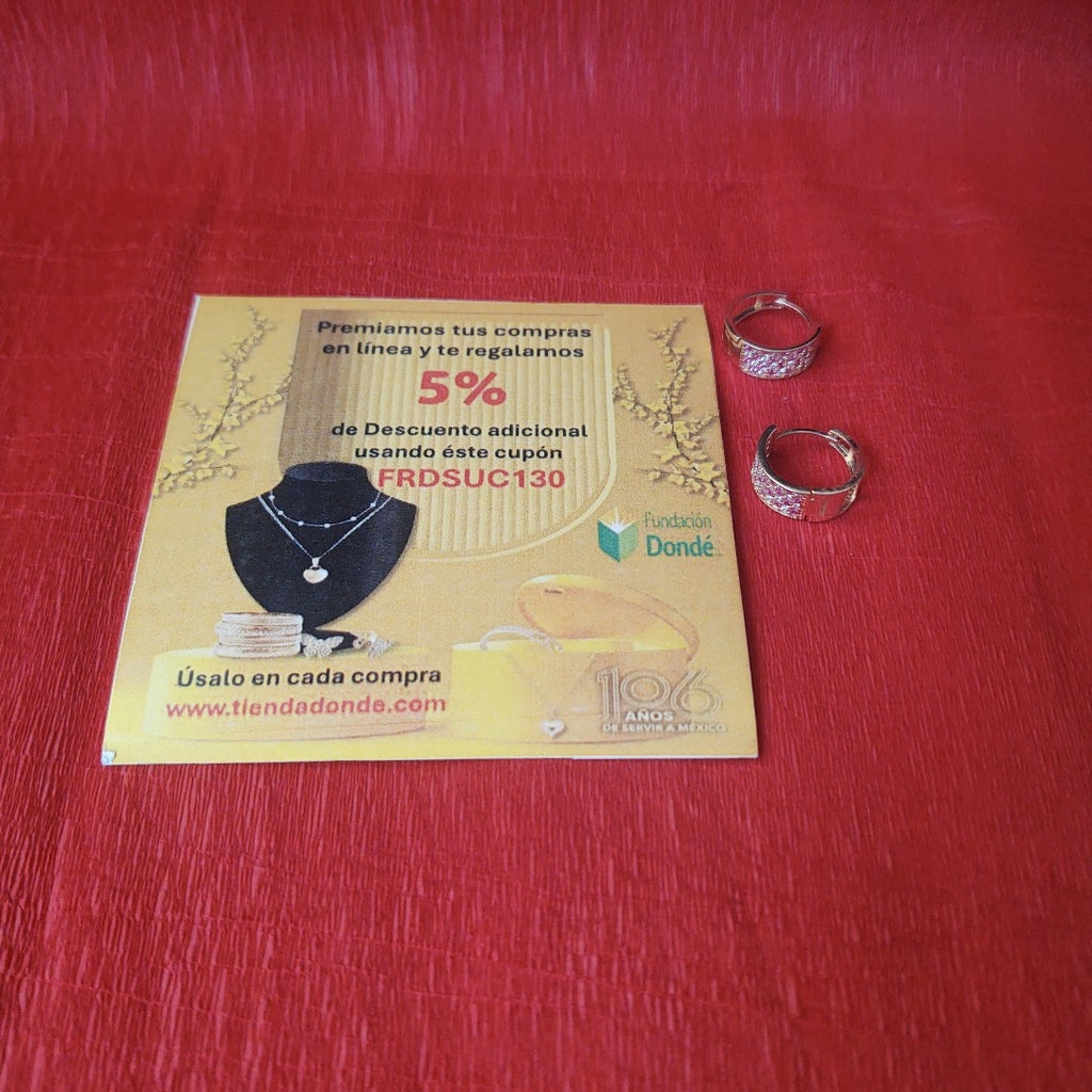 HUGGIES ORO 14K 2.6 (NUEVO)
