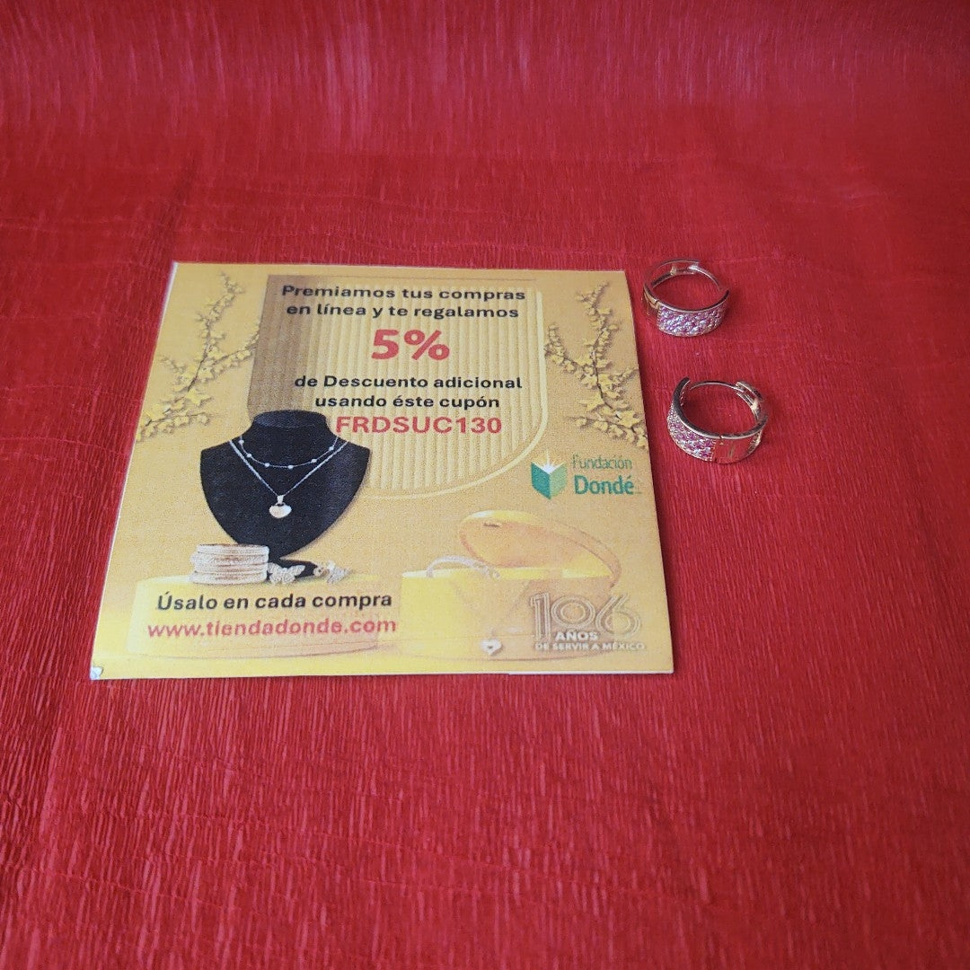 HUGGIES ORO 14K 2.6 (NUEVO)