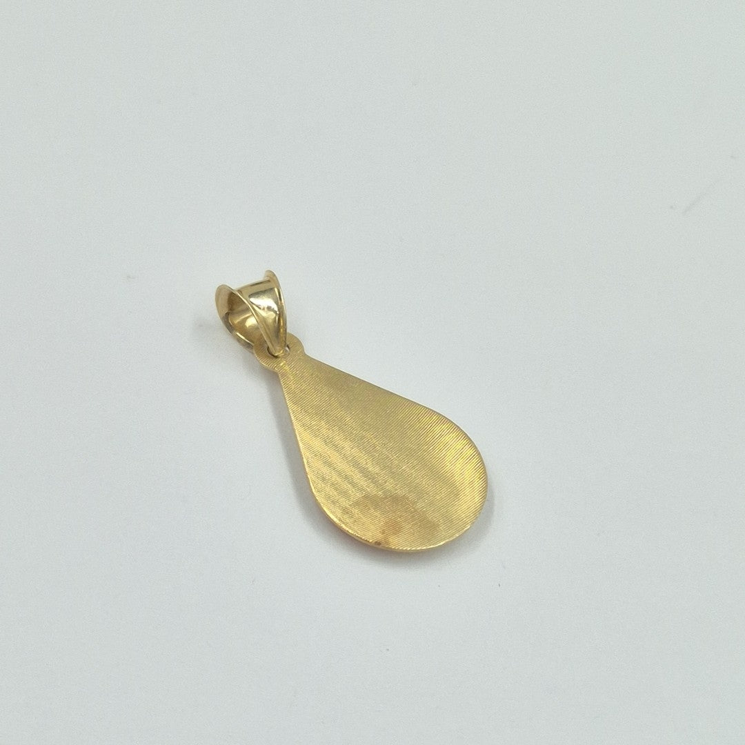 MEDALLA RELIGIOSA ORO COMBINADO 10 K 0,80 GRMS (SEMINUEVO)