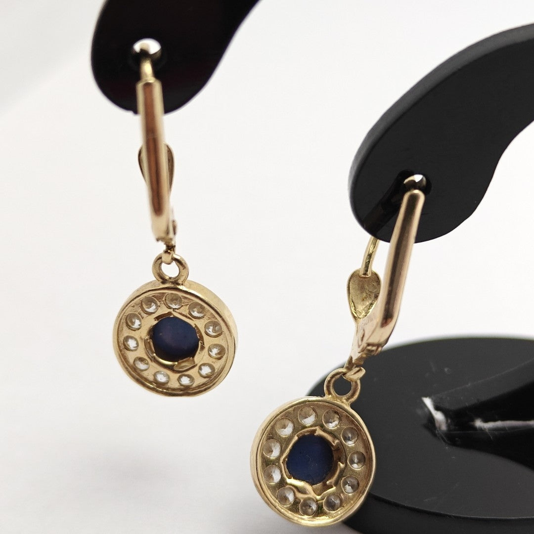ARETES PAR ORO 14 K 3.8 GRMS (SEMINUEVO)