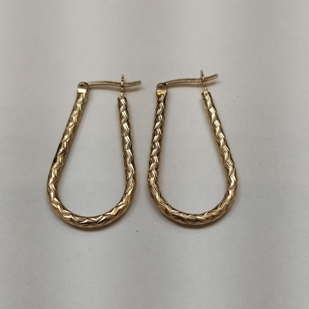 ARRACADAS PAR ORO 14 K 2.5 GRMS (SEMINUEVO)