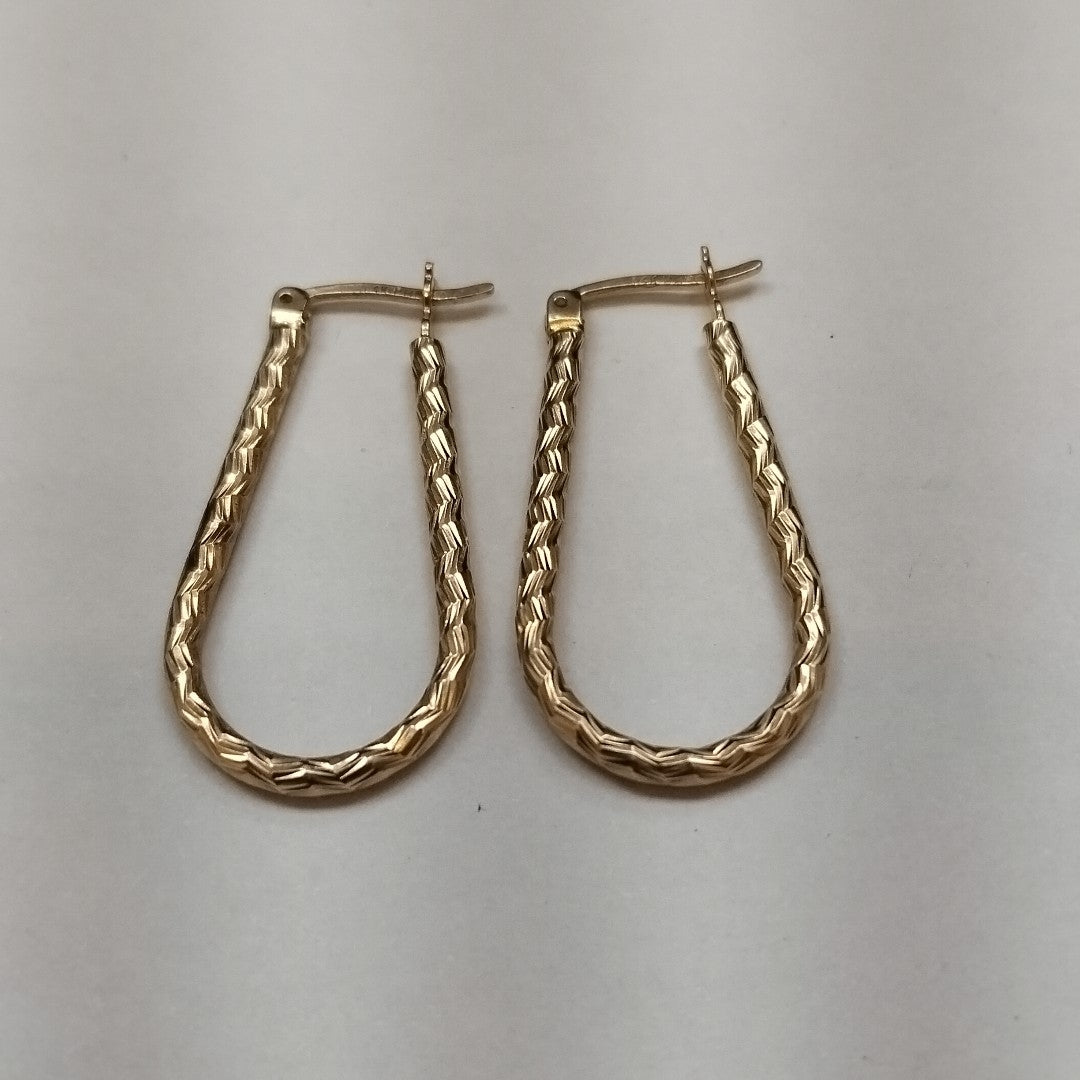 ARRACADAS PAR ORO 14 K 2.5 GRMS (SEMINUEVO)