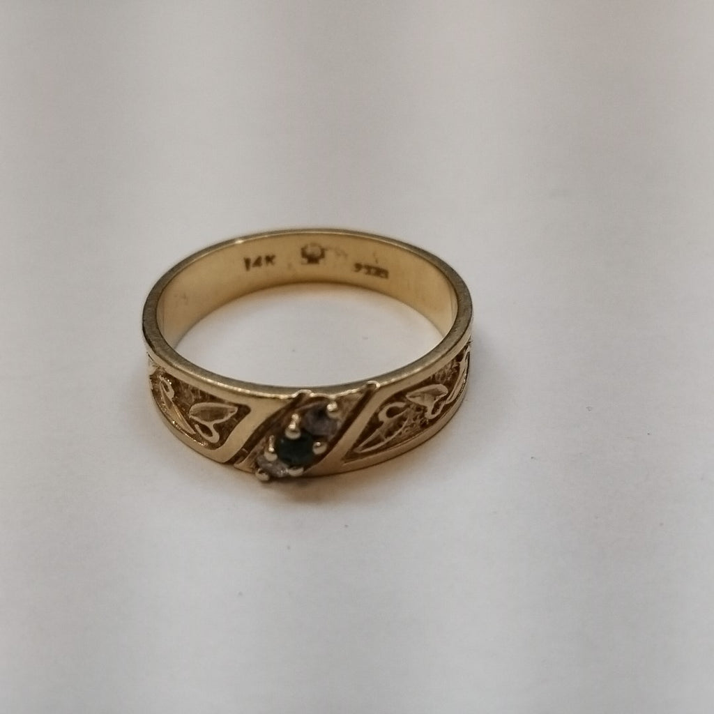 ANILLO ORO 14 K 3.4 GRMS (SEMINUEVO)