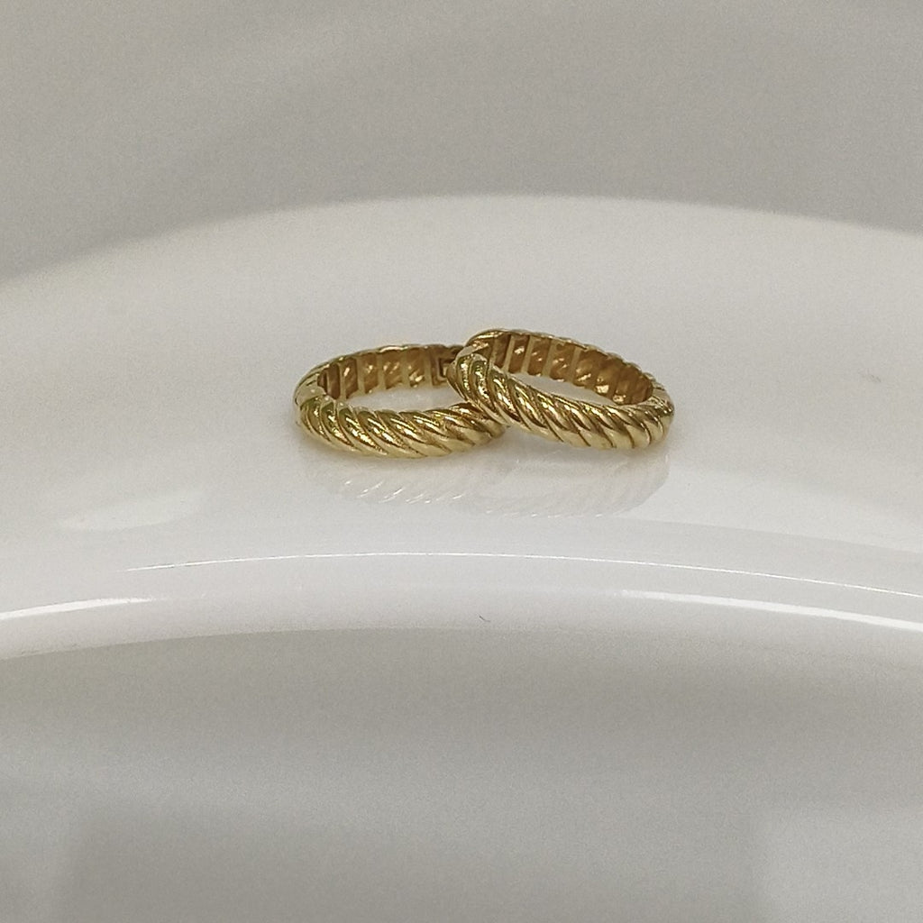 ARRACADAS PAR ORO 14 K 2 GRMS (SEMINUEVO)