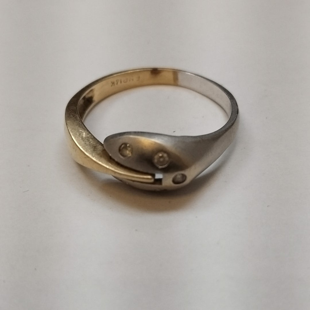 ANILLO ORO 14 K 3.3 GRMS (SEMINUEVO)