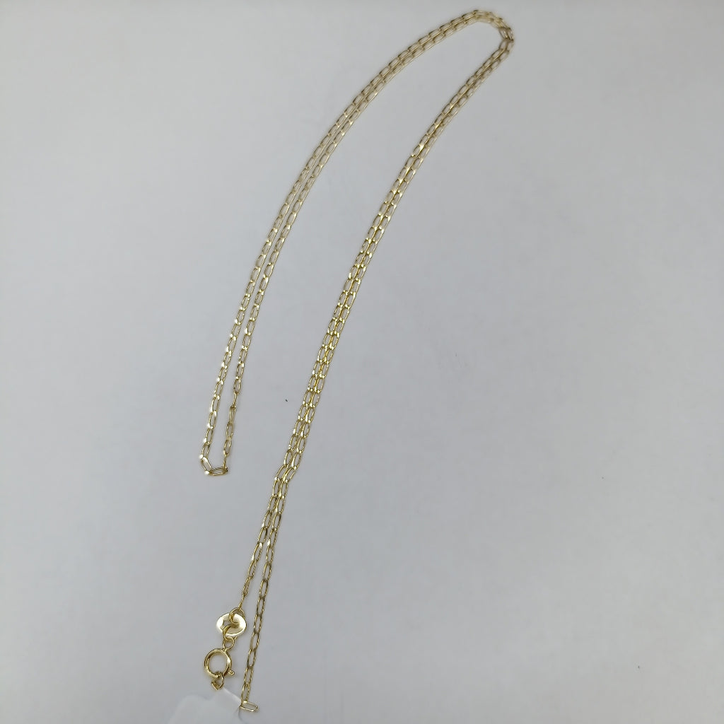 CADENAS TEJIDO ESLABONES ORO 10K 60 CM 2 GR (NUEVO)