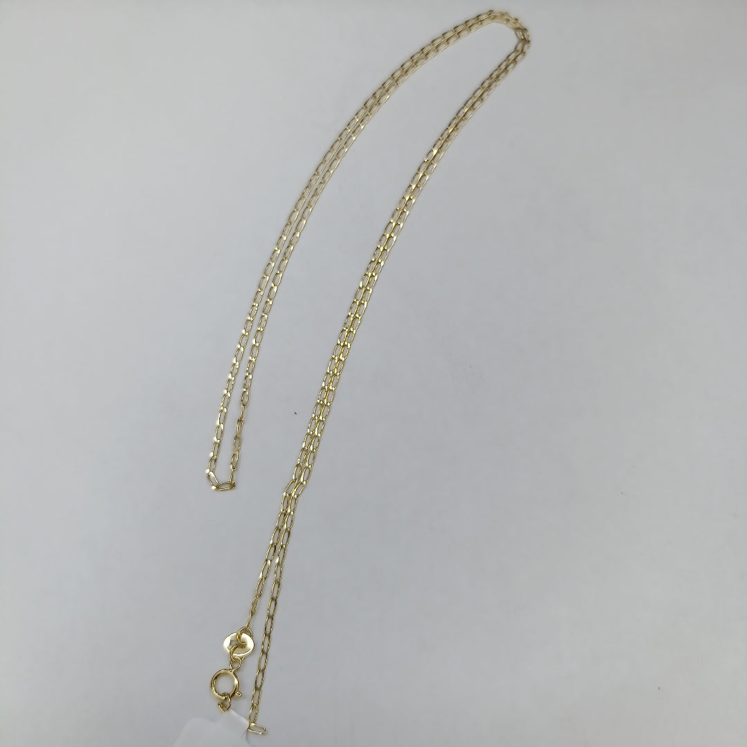 CADENAS TEJIDO ESLABONES ORO 10K 60 CM 2 GR (NUEVO)