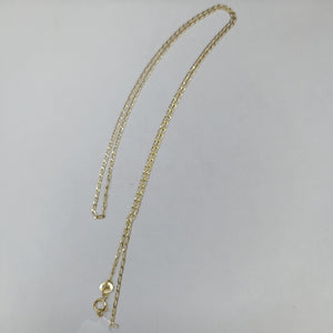 CADENAS TEJIDO ESLABONES ORO 10K 60 CM 2 GR (NUEVO)