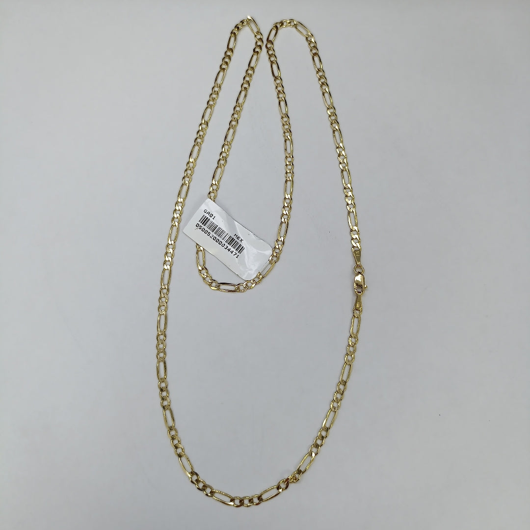 CADENAS 3X1 ORO 14K 60 CM 8.5 GR (NUEVO)