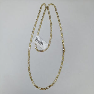 CADENAS 3X1 ORO 14K 60 CM 8.5 GR (NUEVO)