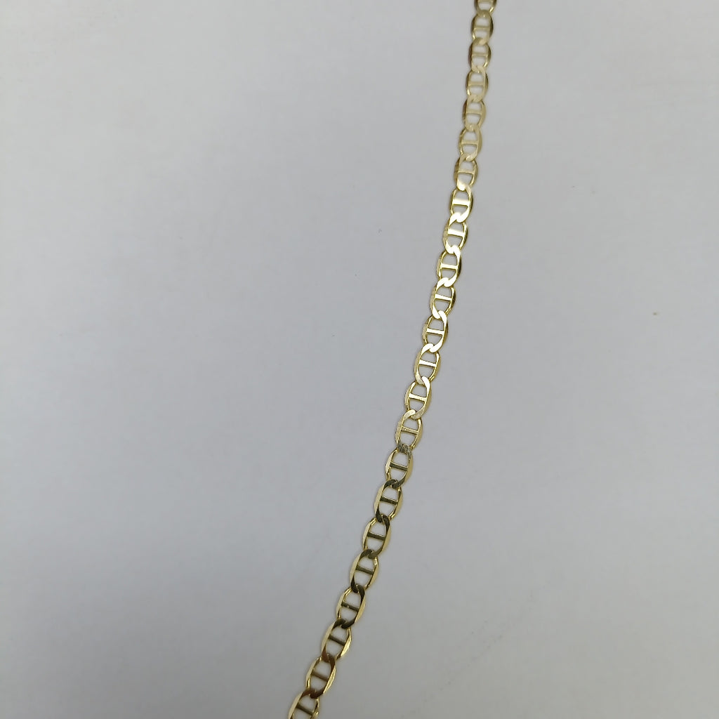 CADENAS TEJIDO GUCHI ORO 10K 55 CM 4.2 GR (NUEVO)