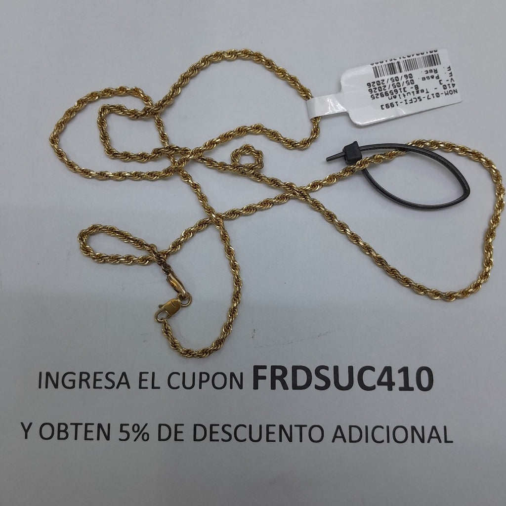 CADENA ORO 14 K 4,40 GRMS (SEMINUEVO)