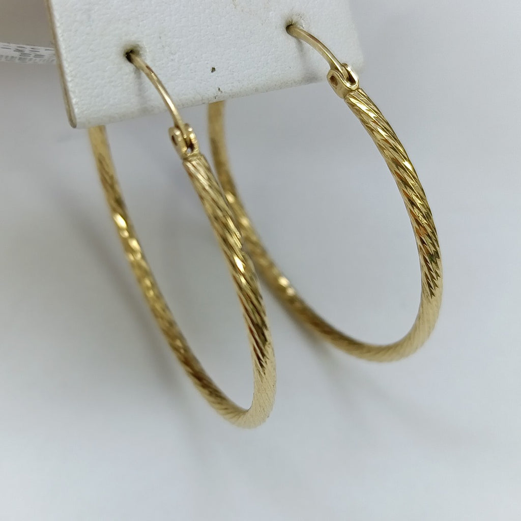 ARRACADAS PAR ORO 14 K 3,20 GRMS (SEMINUEVO)